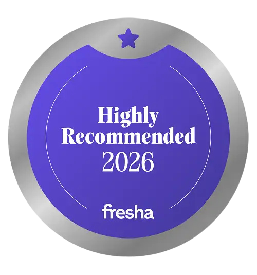 The Wild Berry Salon award badge