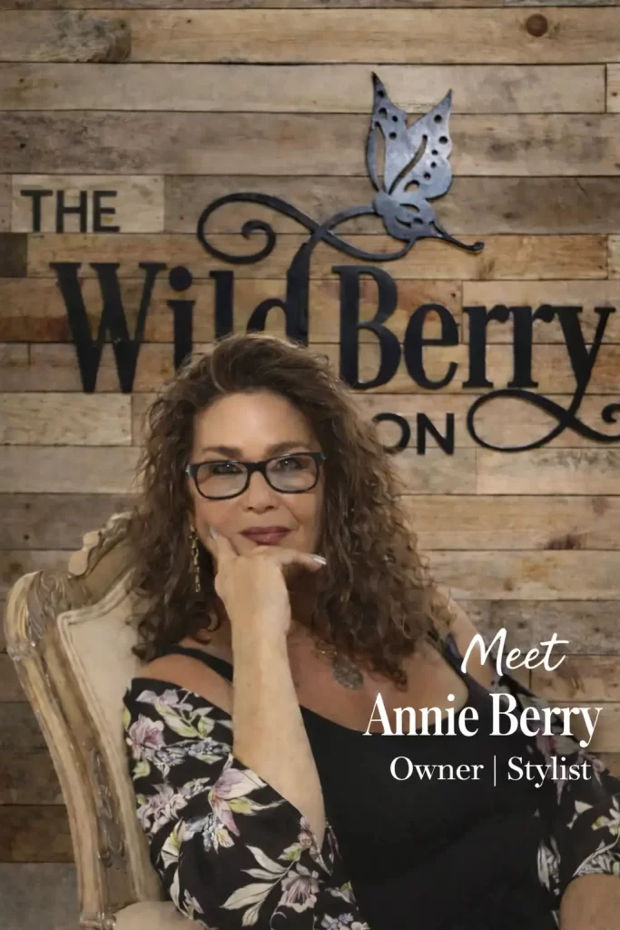 Annie Berry, owner and master stylist of The Wild Berry Salon