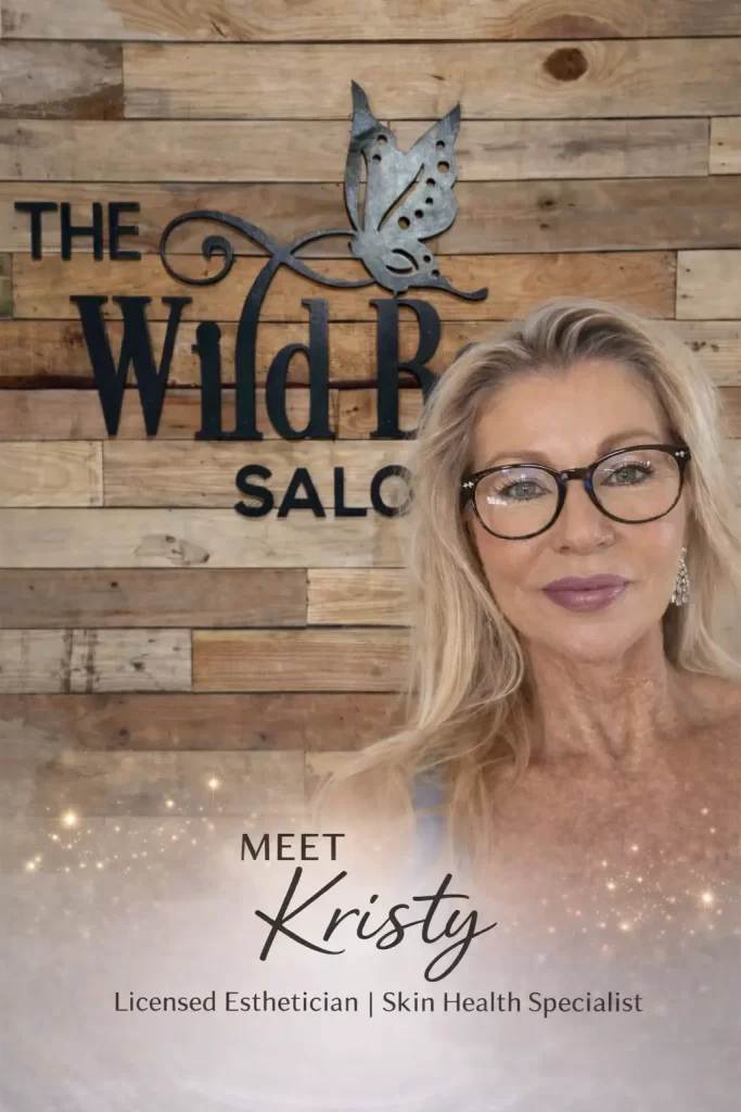 Kristy Wolfson, licensed esthetician at The Wild Berry Salon